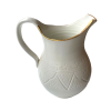 Aardewerk karaf groot off white - Afbeelding 2