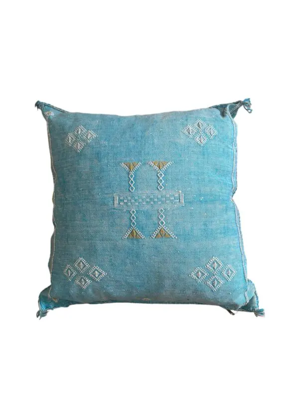 Sabra kussen blauw
